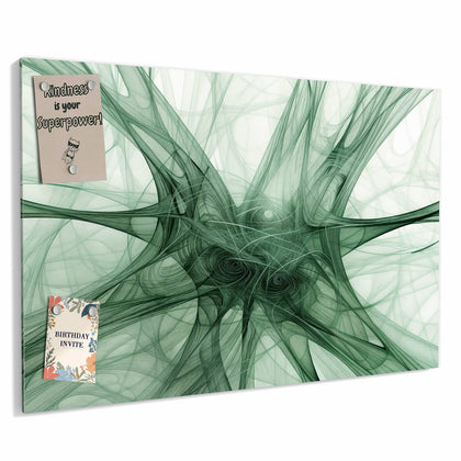 Metall Magnettafel mit dem Motiv Grünes Netzmuster