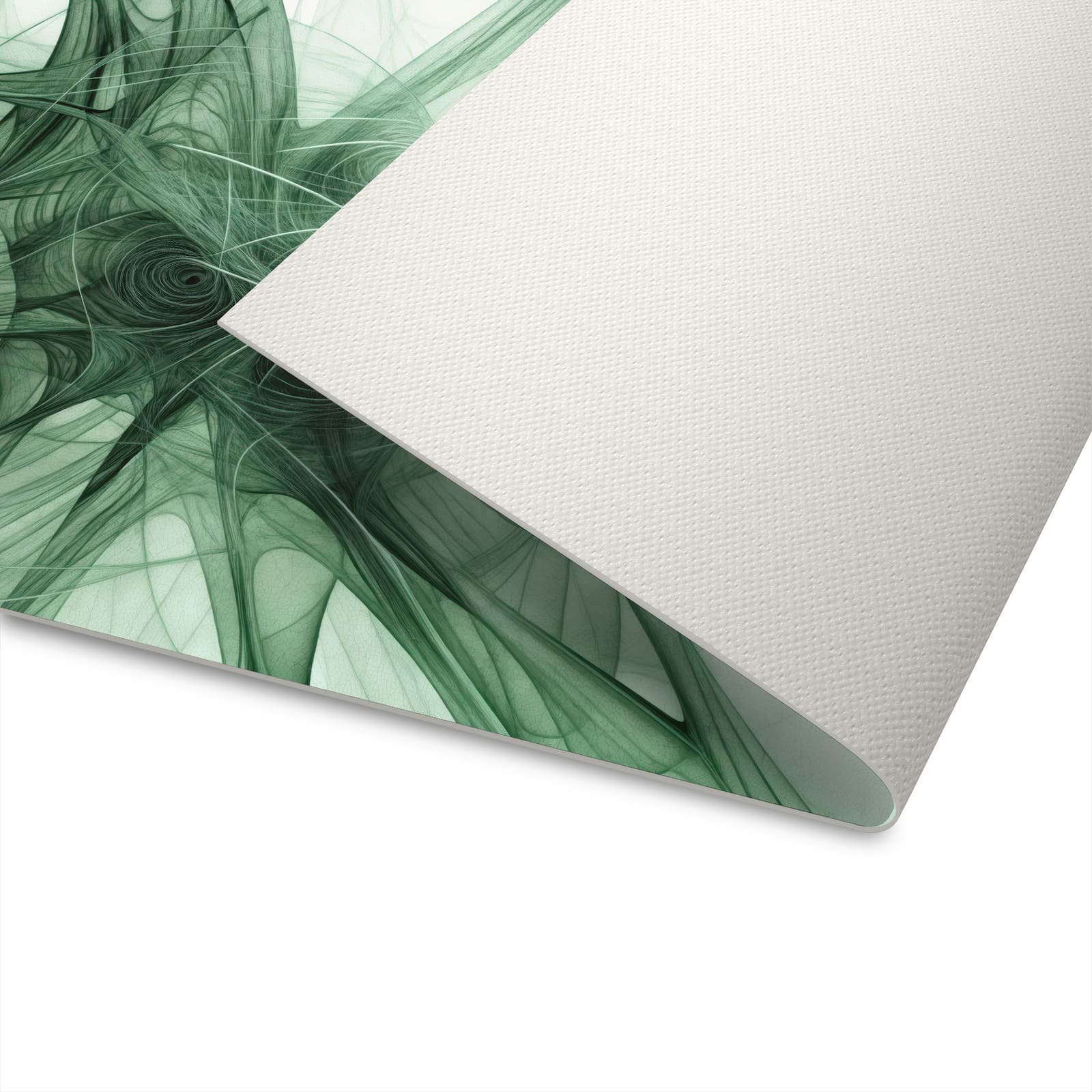 Abriebfester dünner Teppich mit Motiv Strukturen von Abstrakte rutschfest in Unterseite