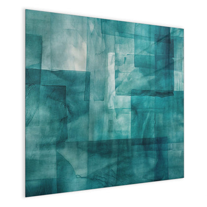 Magnettafel mit dem Motiv Transparente Rechtecke