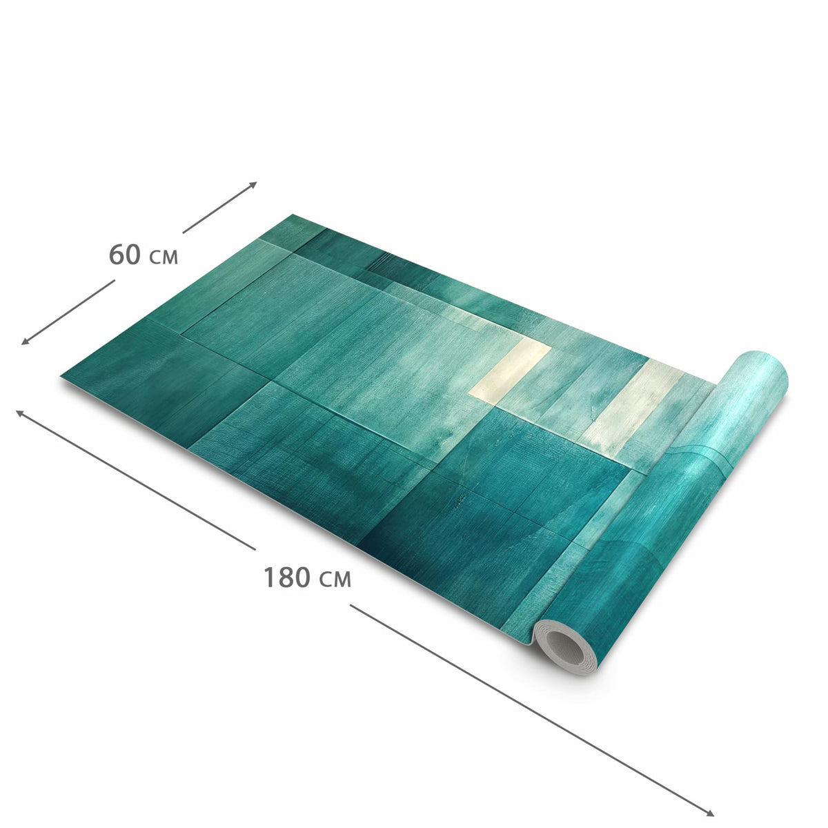 Wasserabweisender Küchenteppich mit Motiv Abstrakter Hintergrund in der Grösse 60x150 cm