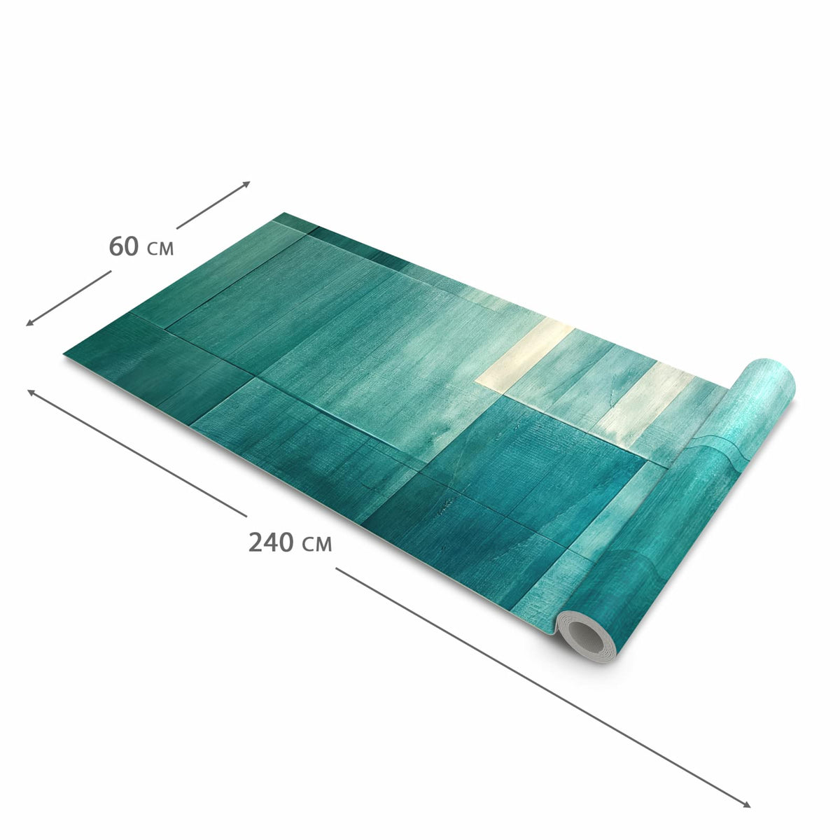 Fleckenresistenter Küchenteppich mit Motiv Abstrakter Hintergrund in der Grösse 60x150 cm, waschbar