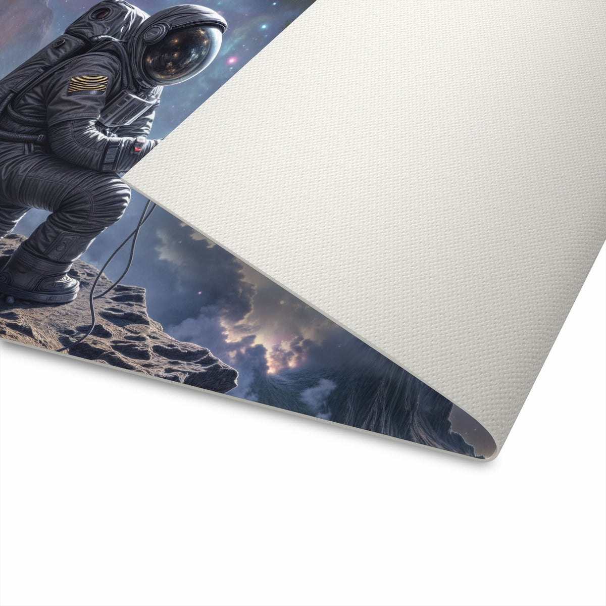 Rutschfester Läufer mit Motiv In All Astronaut spart Zeit bei der Reinigung