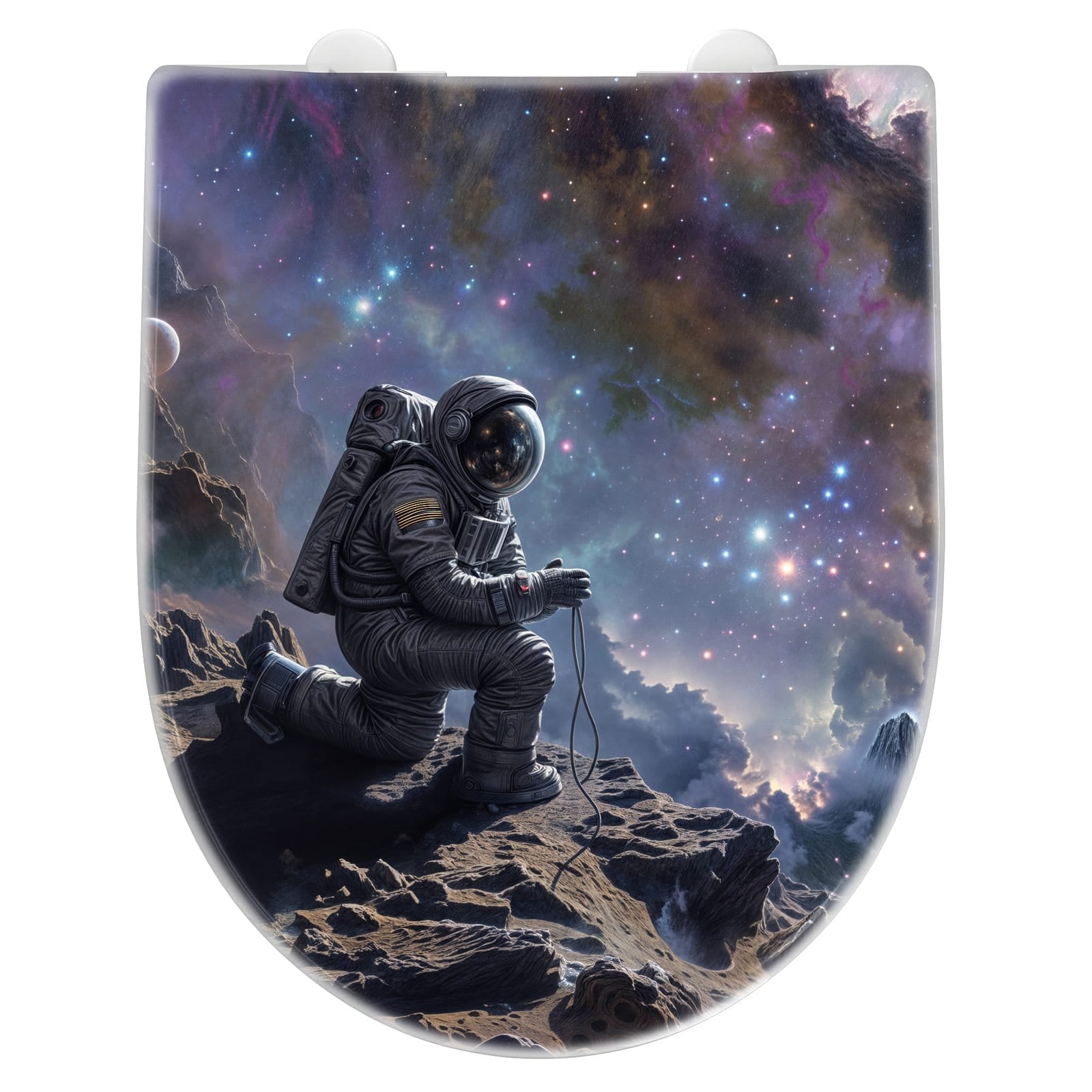 WC-Sitz mit Absenkautomatik In All Astronaut
