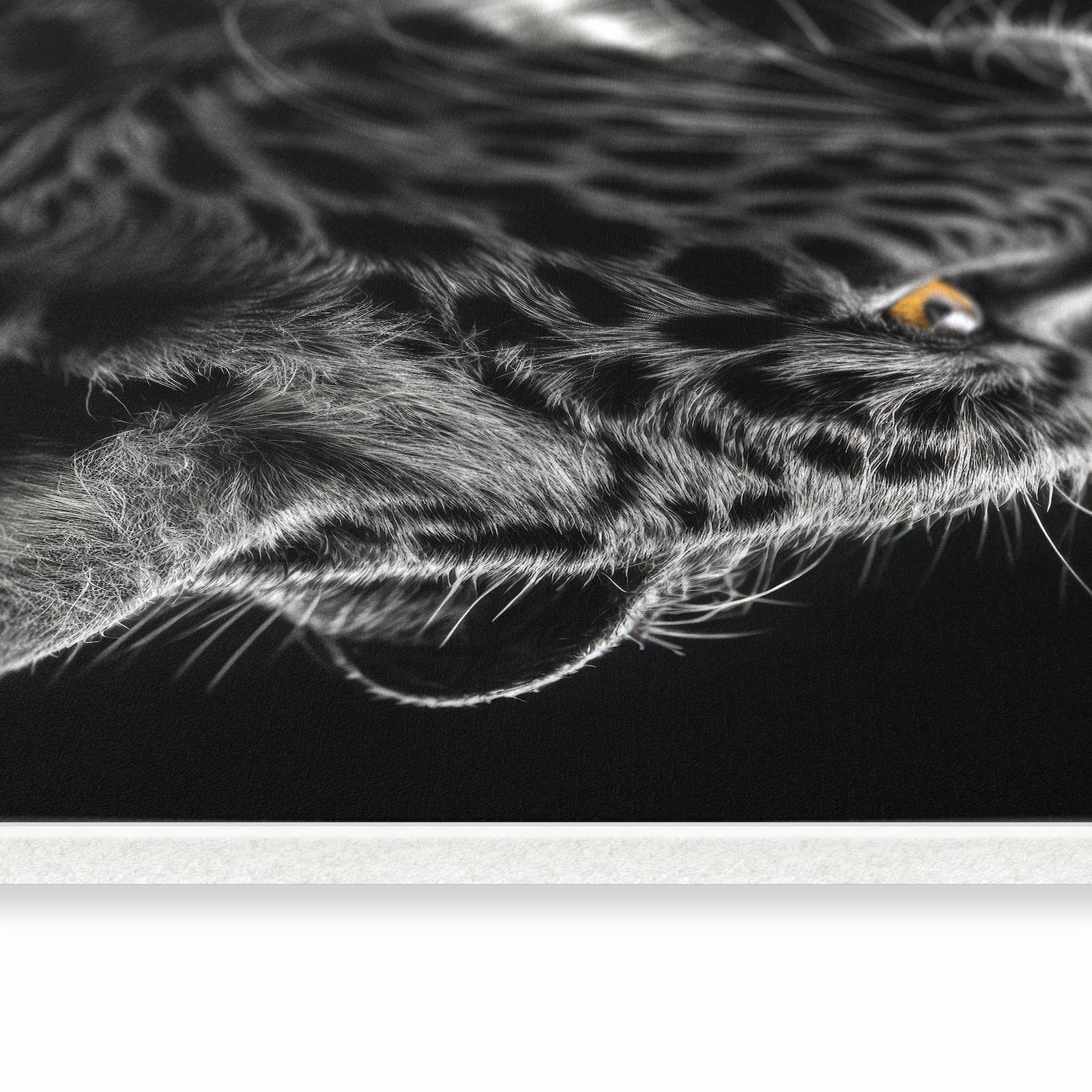 Küchenläufer - Leopard Silhouette