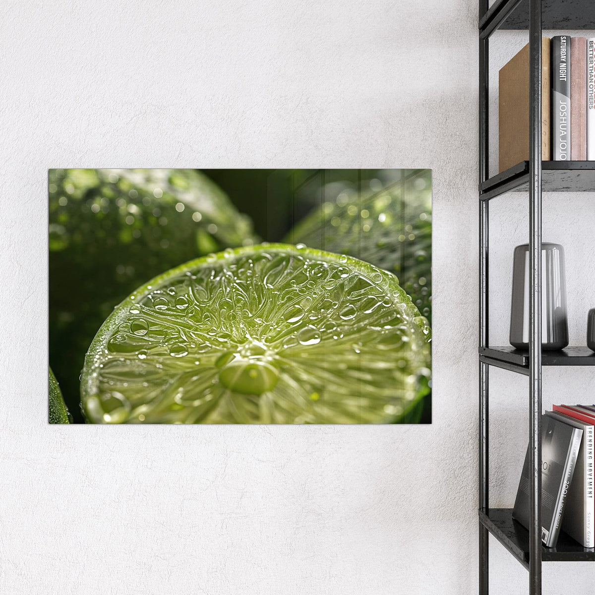 9 Größen – von 30 × 30 bis 120 × 90 cm – Magnettafel - Nasse Limettenscheibe