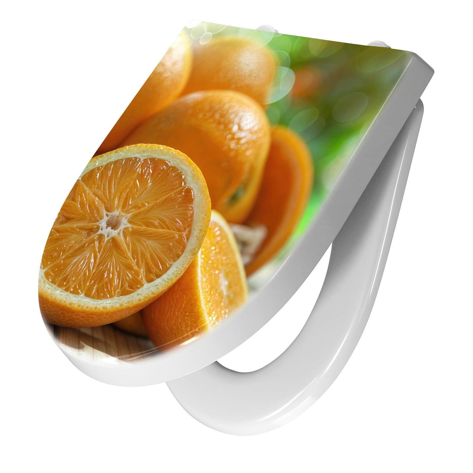 WC-Sitz mit Absenkautomatik Frische Orangen