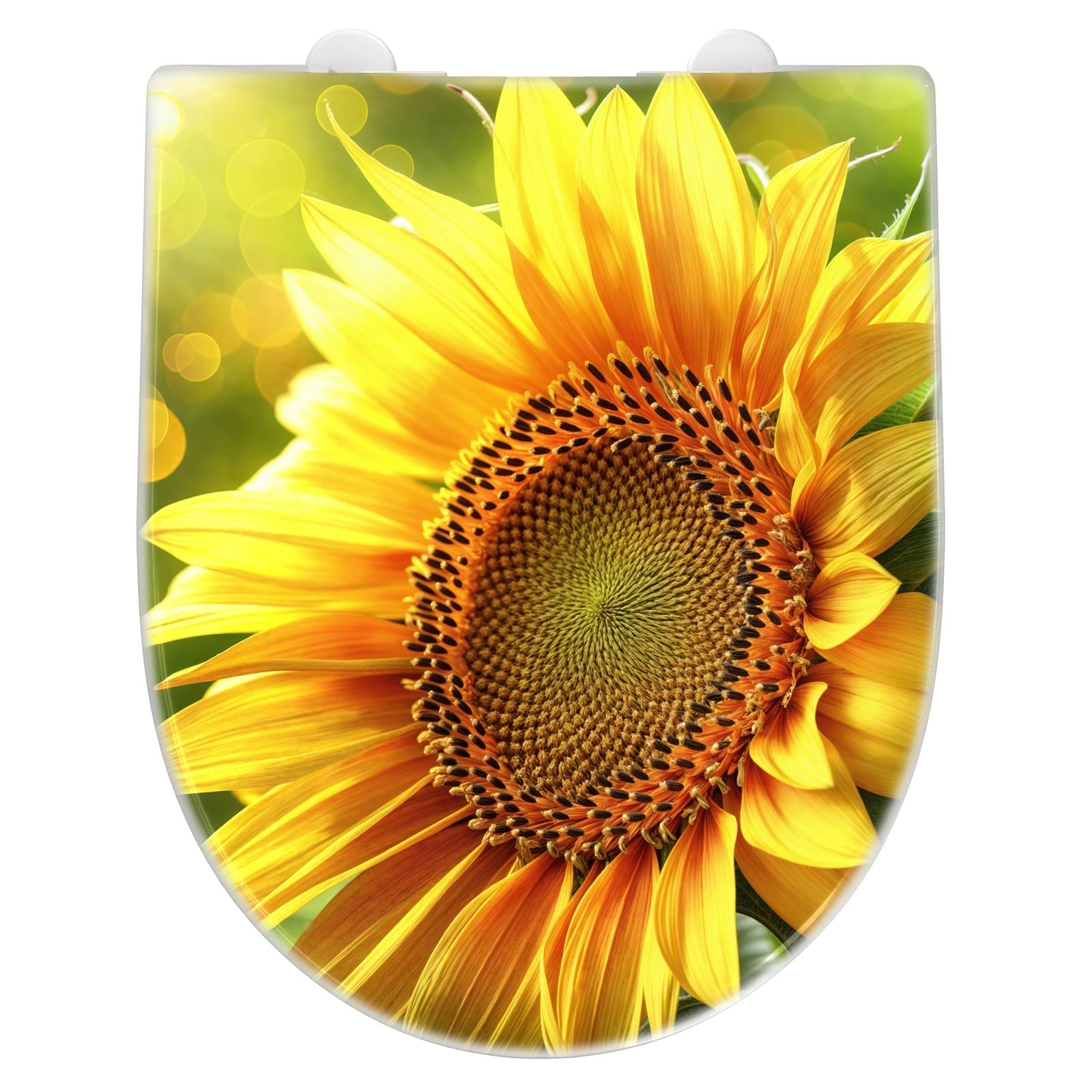 WC-Sitz mit Absenkautomatik Sonnenblume Blüte