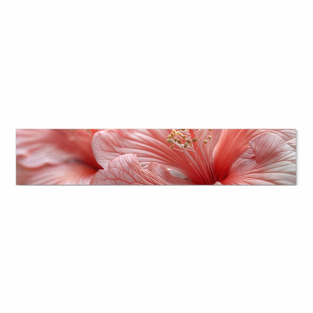 Langlebiger Küchenläufer mit Motiv Blumenzauber in Frontansicht, waschbar