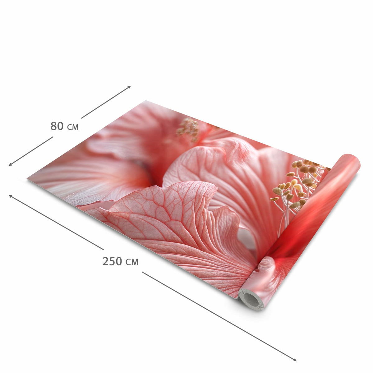 Pflegeleichter Küchenläufer mit Motiv Blumenzauber in der Grösse 60x180 cm