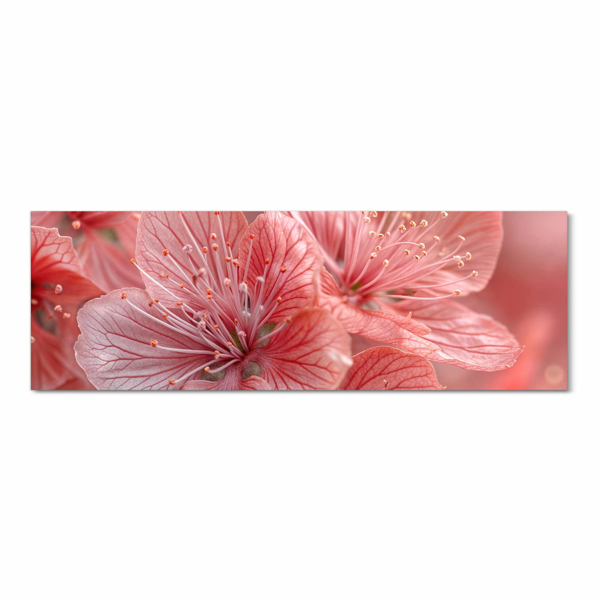 Wasserabweisender Küchenteppich mit Motiv Stille Blumenpracht in Frontansicht