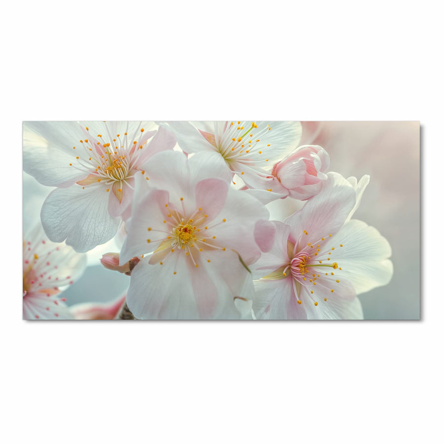 Maße Küchenläufer - Weiße Frühlingsblüten