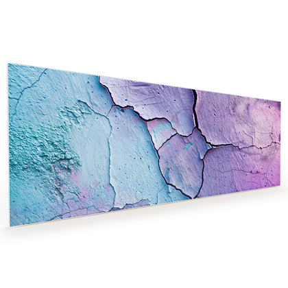 Küchenrückwand mit dem Motiv Risse in Violett