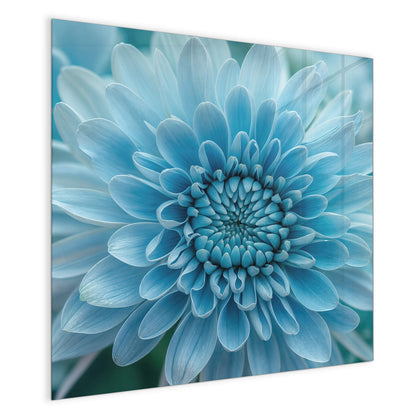 Magnettafel mit dem Motiv Blüte mit Türkiskern