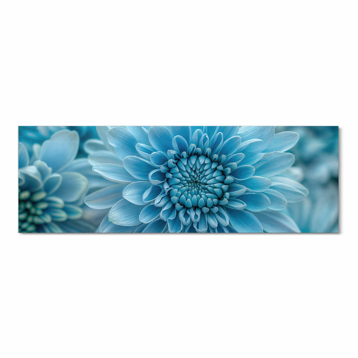 Küchenteppich mit Motiv Blume von Blaue in Frontansicht für sichere Aufbewahrung