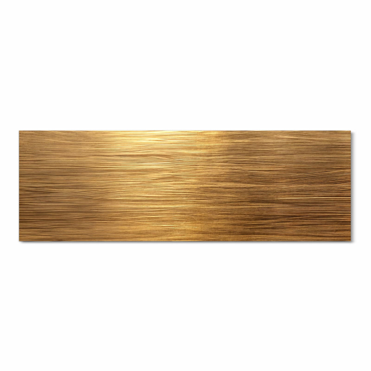 Komfortabler Küchenläufer mit Motiv Golden Textured Surface in Frontansicht