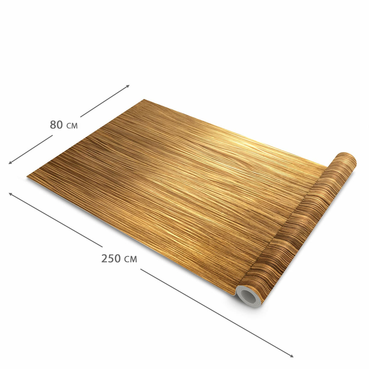 Rutschfester moderner Küchenläufer mit Motiv Golden Textured Surface in der Grösse 60x270 cm
