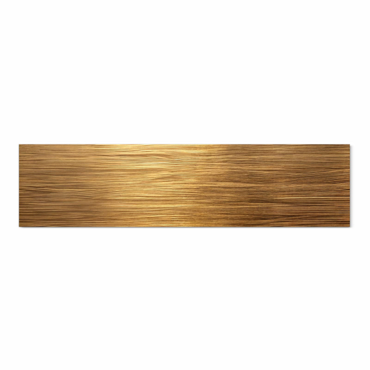 Rutschfester Küchenläufer mit Motiv Golden Textured Surface in Frontansicht