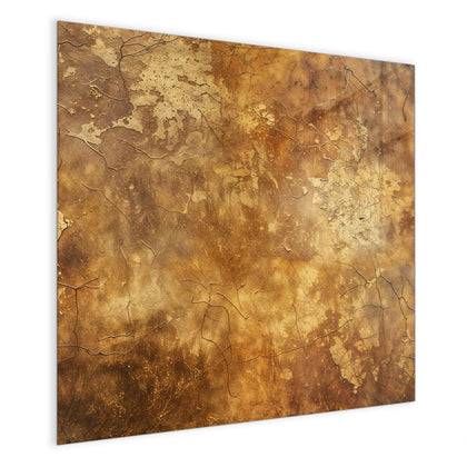 Magnettafel mit dem Motiv Risse in Ockerbraun