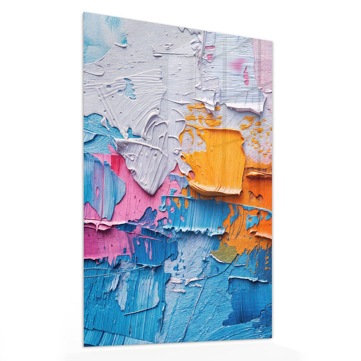 11 Größen – von 30 × 60 bis 60 × 150 cm – Wandbild - Dicke Farbschichten - Hochformat