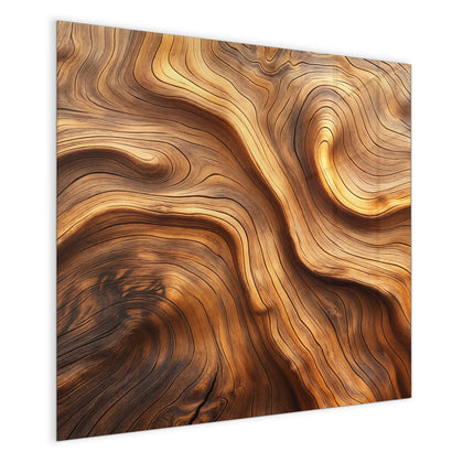Magnettafel mit dem Motiv Wellige Holzmaserung