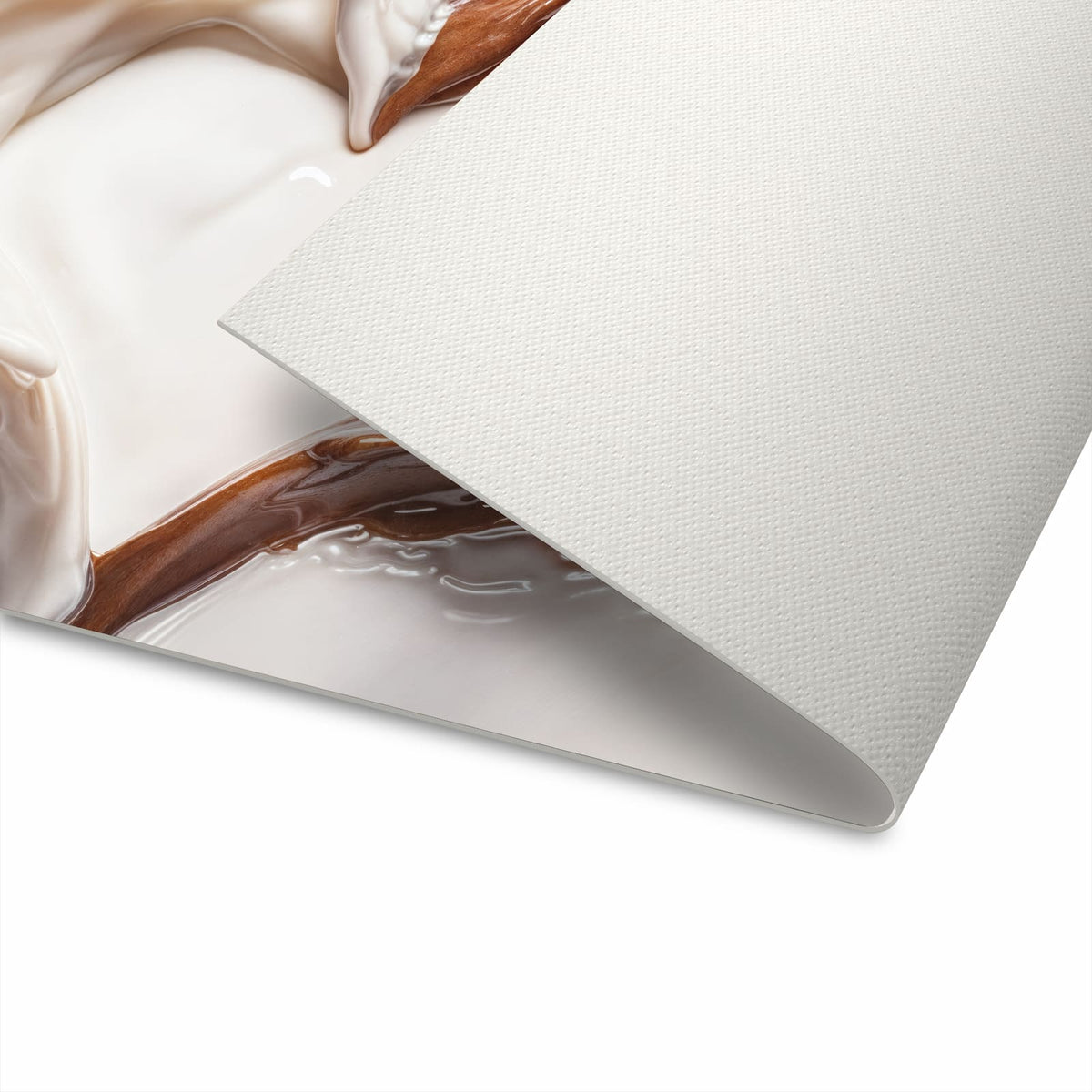 Flacher Küchenteppich mit Motiv Herzmuster Streifen in der Unterseite