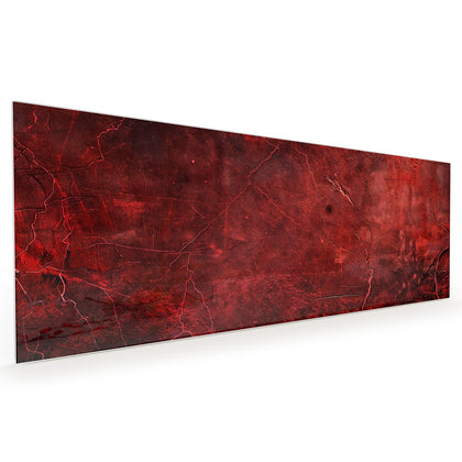 Küchenrückwand mit dem Motiv Rissiges Rot