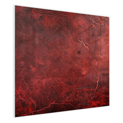 Magnettafel mit dem Motiv Rissiges Rot