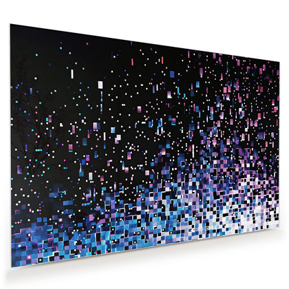 Wandbild mit dem Motiv Pixelmuster