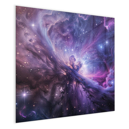Magnettafel mit dem Motiv Violetter Sternennebel