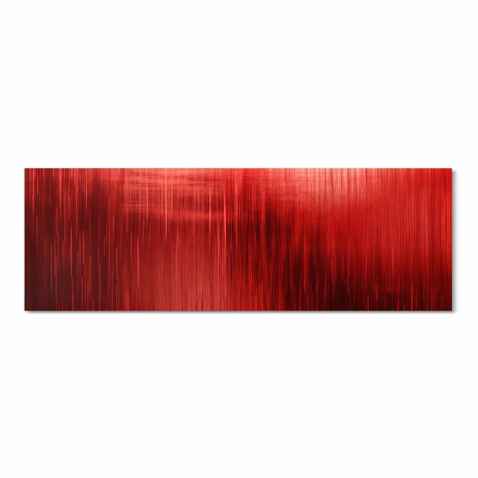 Schmutzabweisender Küchenläufer mit Motiv Rote Textur in Frontansicht