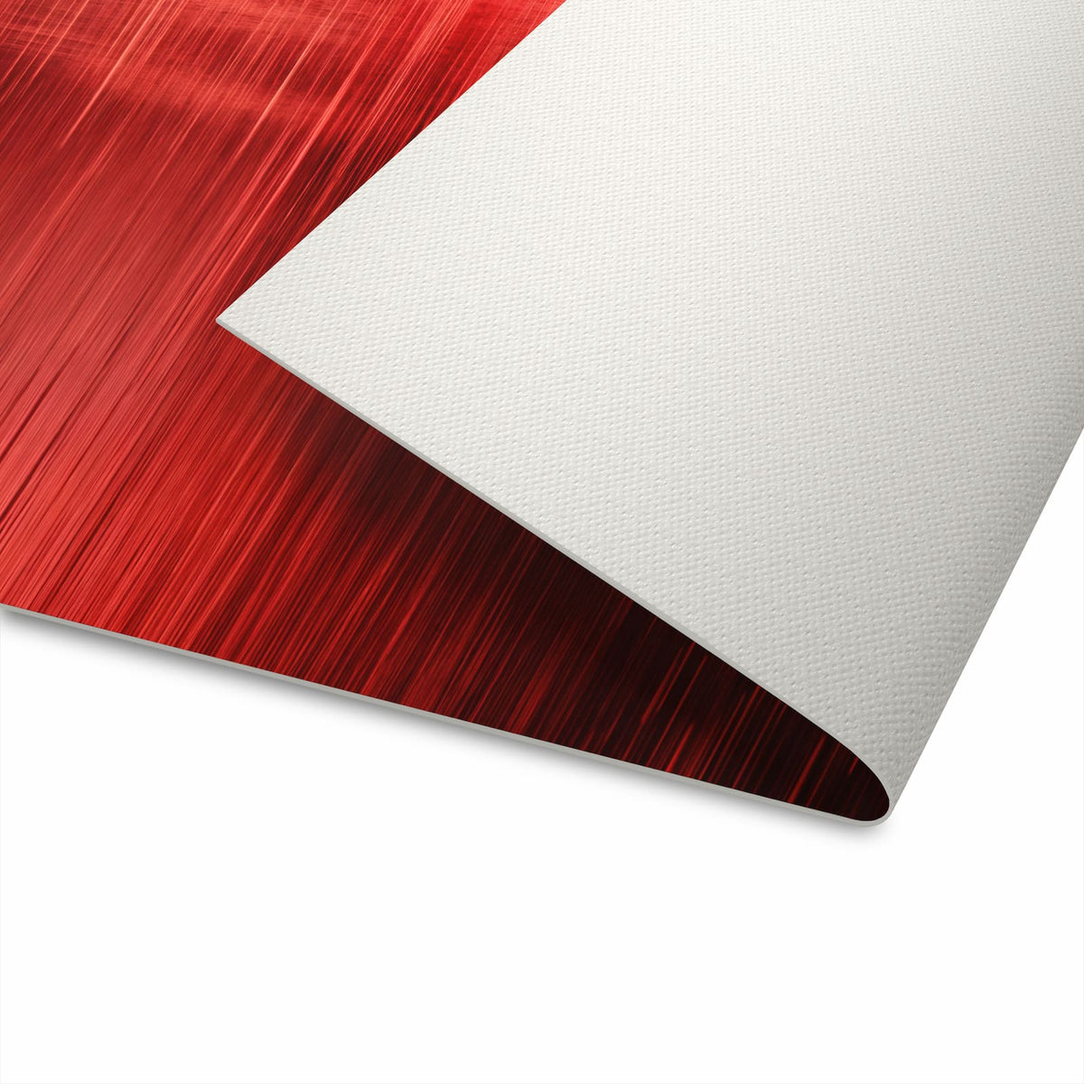 Geruchsneutraler Küchenteppich mit Motiv Rote Textur in der Küche