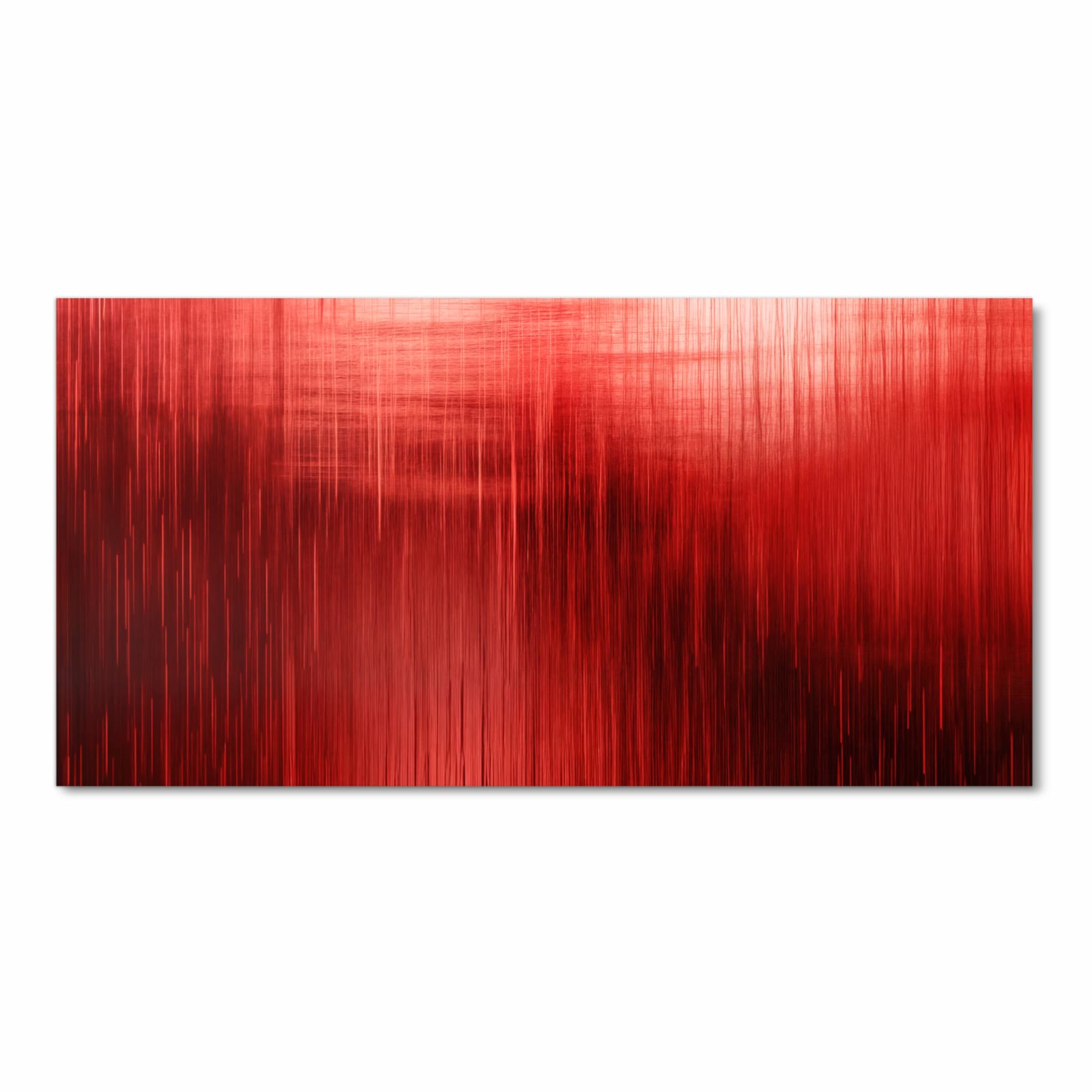 Wasserabweisender rutschfester Küchenteppich mit Motiv Rote Textur in Frontansicht