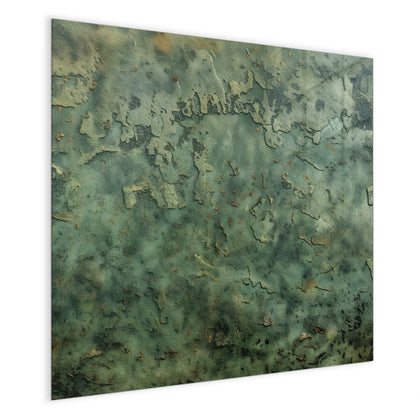 Magnettafel mit dem Motiv Moosgrüne Wand