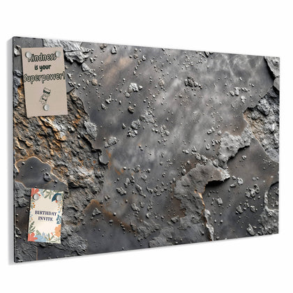 Metall Magnettafel mit dem Motiv Rauer Beton