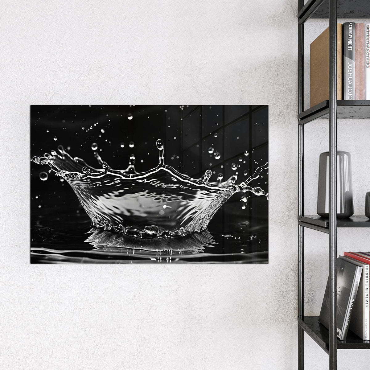9 Größen – von 30 × 30 bis 120 × 90 cm – Magnettafel - Wasserkrone