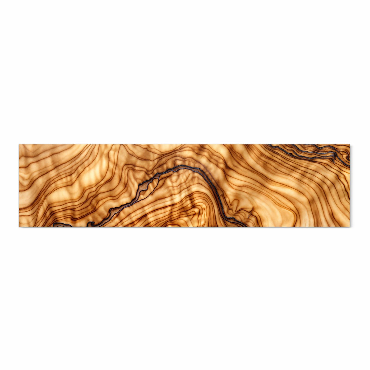 Küchenteppich mit Motiv Holzmuster in Frontansicht für sicheres Aufbewahren