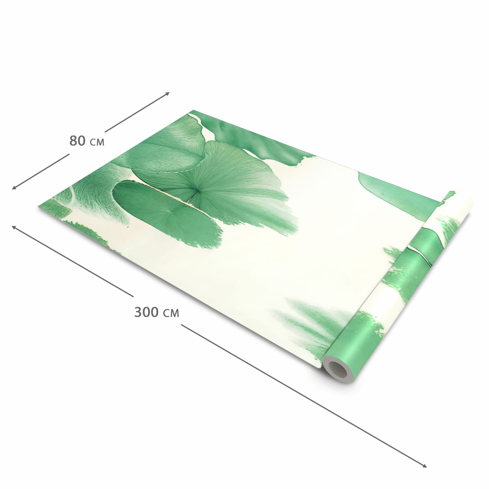 Strapazierfähiger rutschfester Küchenläufer mit Motiv Boote auf dem See in der Größe 60x120 cm