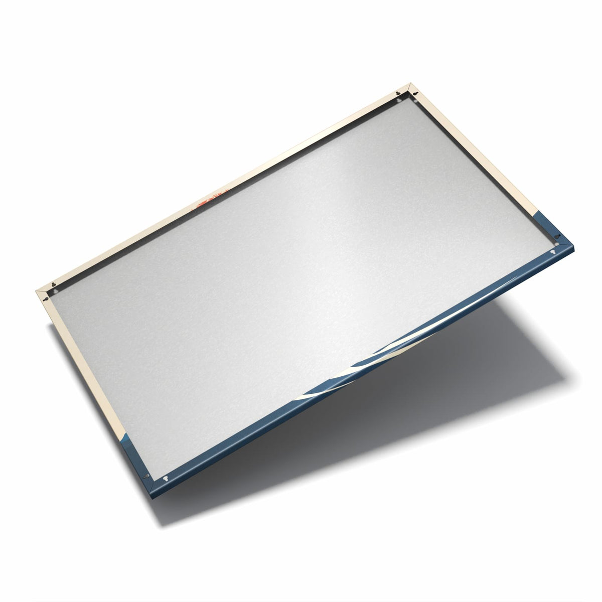 Nur 7 mm – liegt eng an der Wand – Metall Magnettafel - Surfer vor Retrosonne