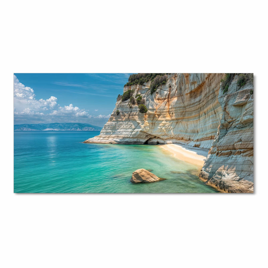 Maße Küchenläufer - Bucht mit Kalkklippen