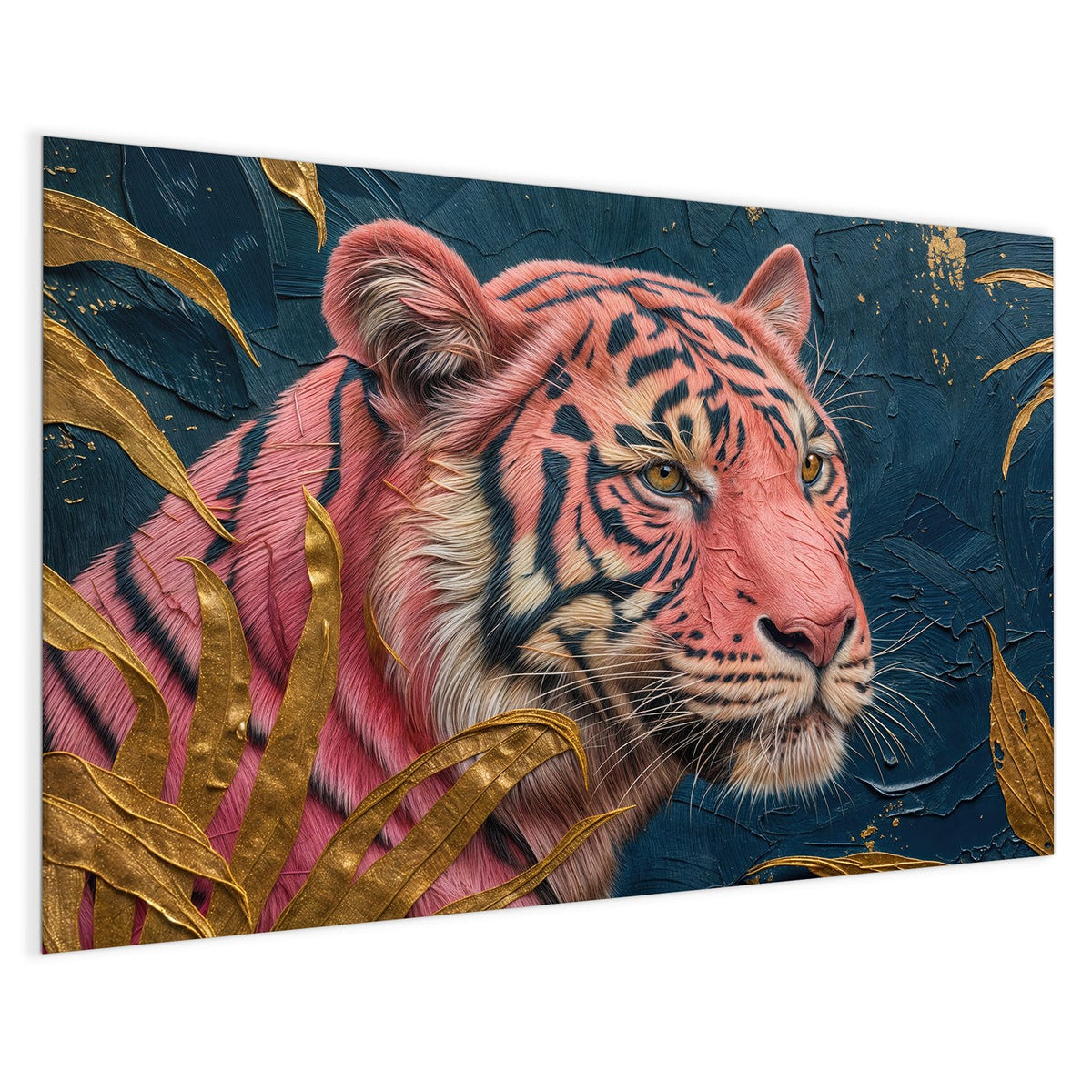 4 mm Glas statt lackiertem Blech – Magnettafel - Pinker Tiger