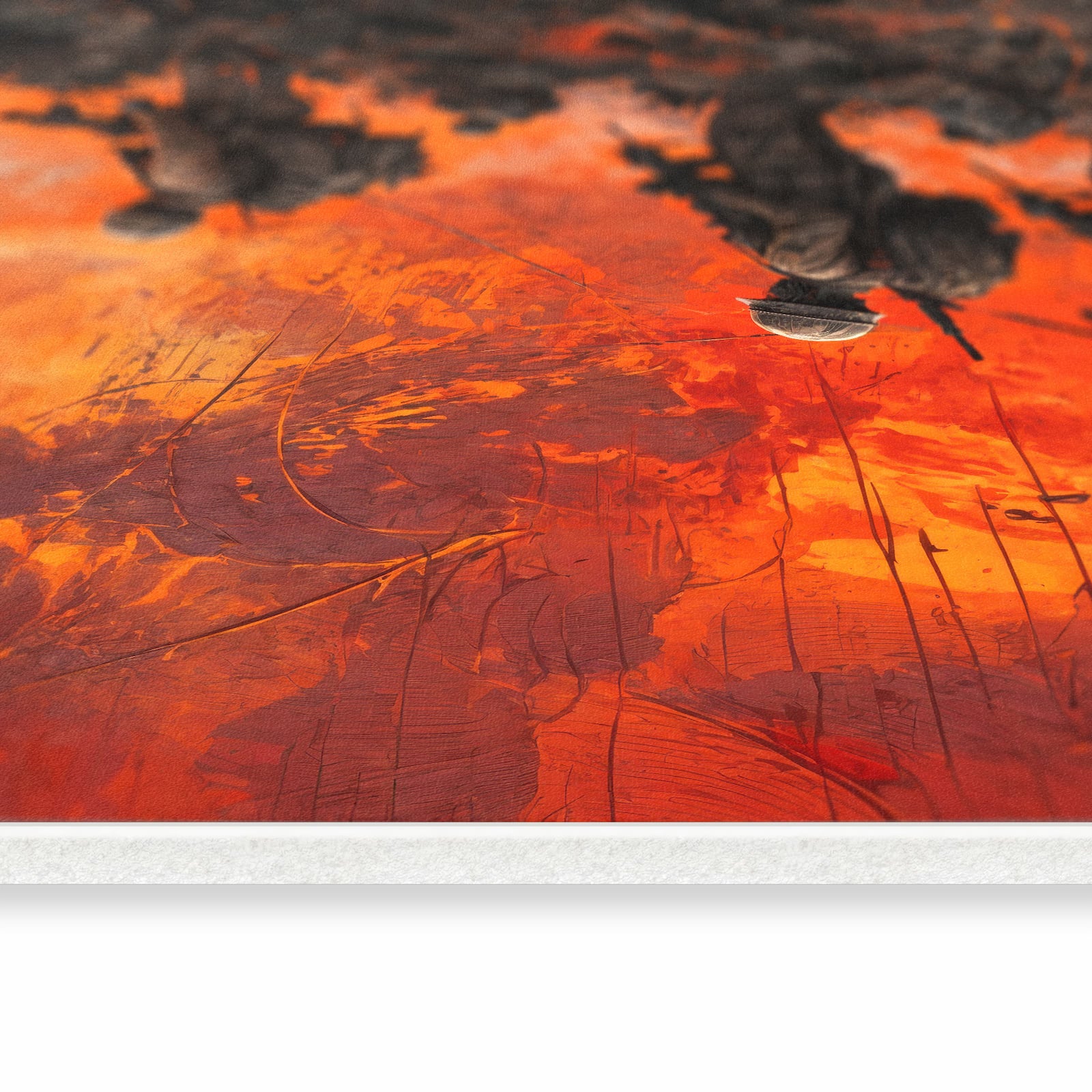 Küchenläufer - Soldaten im Sonnenuntergang