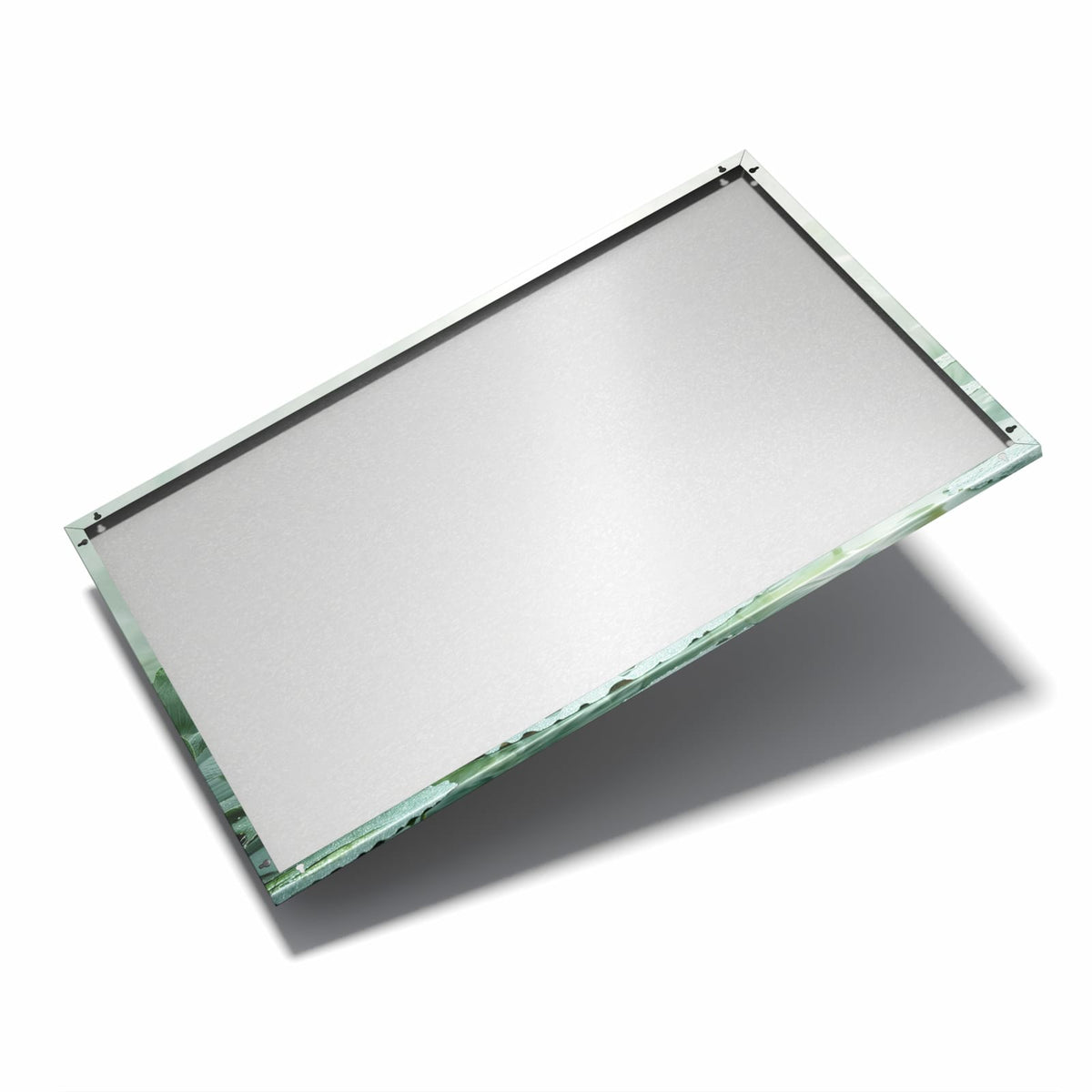 Nur 7 mm – liegt eng an der Wand – Metall Magnettafel - Lotusteich