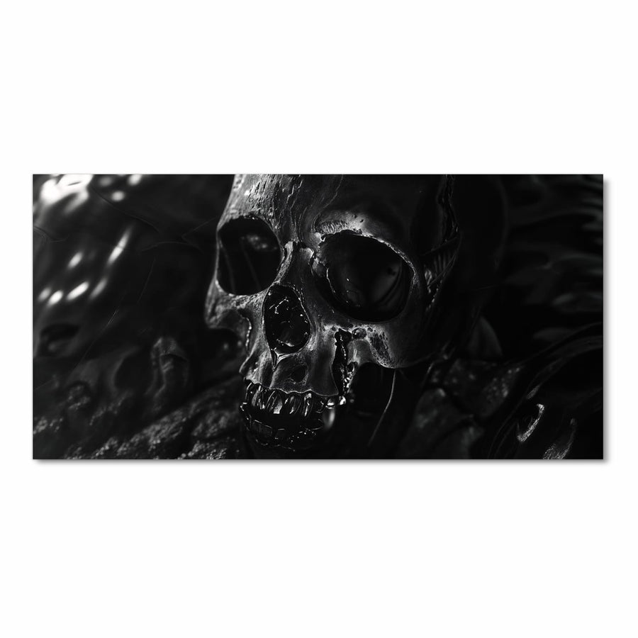 Maße Küchenläufer - Dunkler Totenkopf