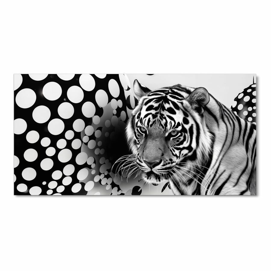 Maße Küchenläufer - Tiger und Kreise