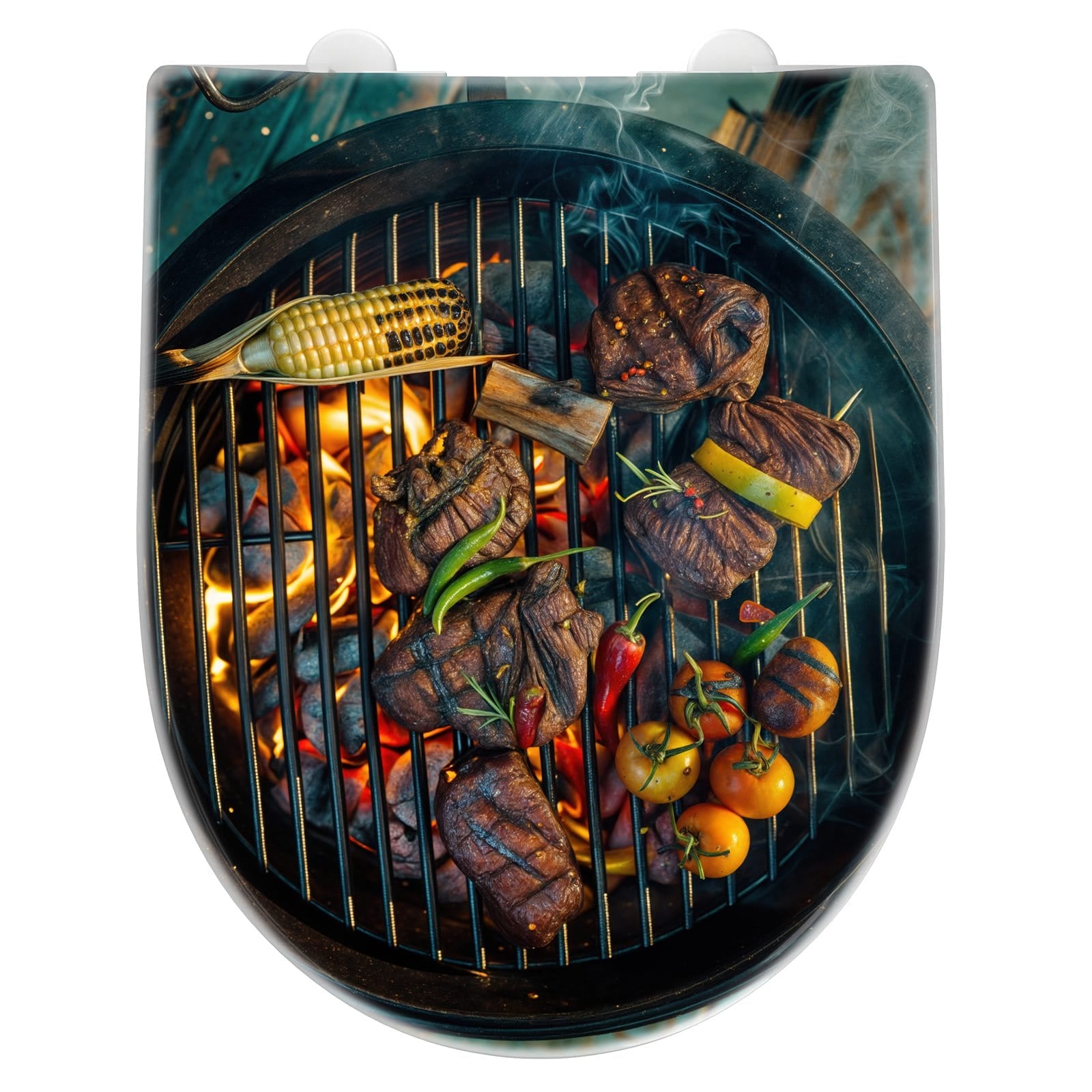 WC-Sitz mit Absenkautomatik Sommergrillfest