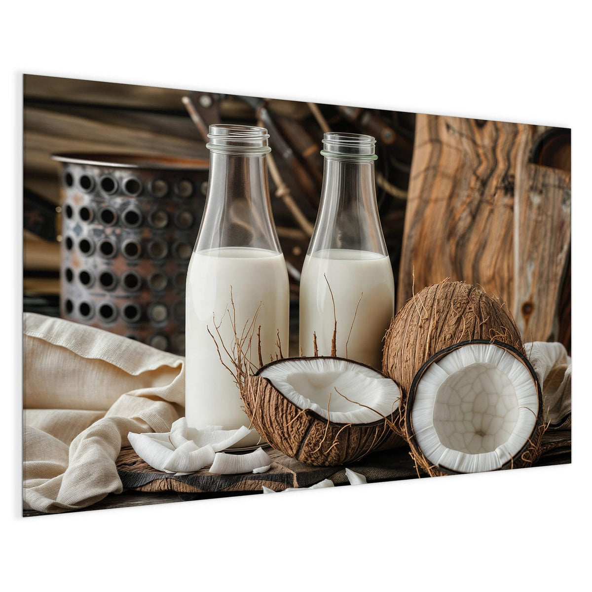 4 mm Glas statt lackiertem Blech – Magnettafel - Kokosmilch