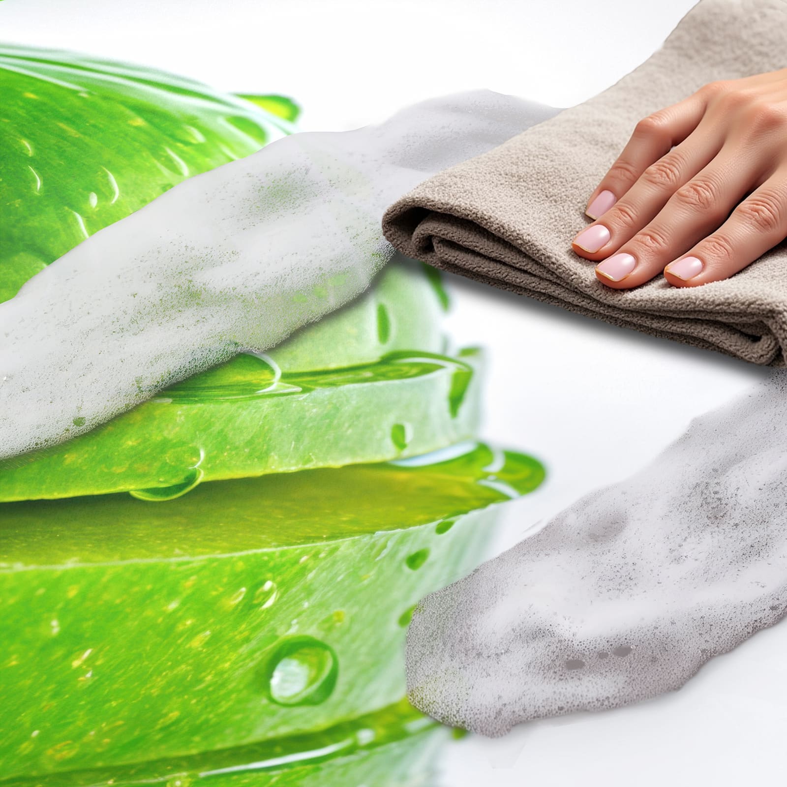 Feuchtigkeitsresistenter waschbarer Küchenläufer mit Motiv Geschnittener Apfel, einfach zu reinigen