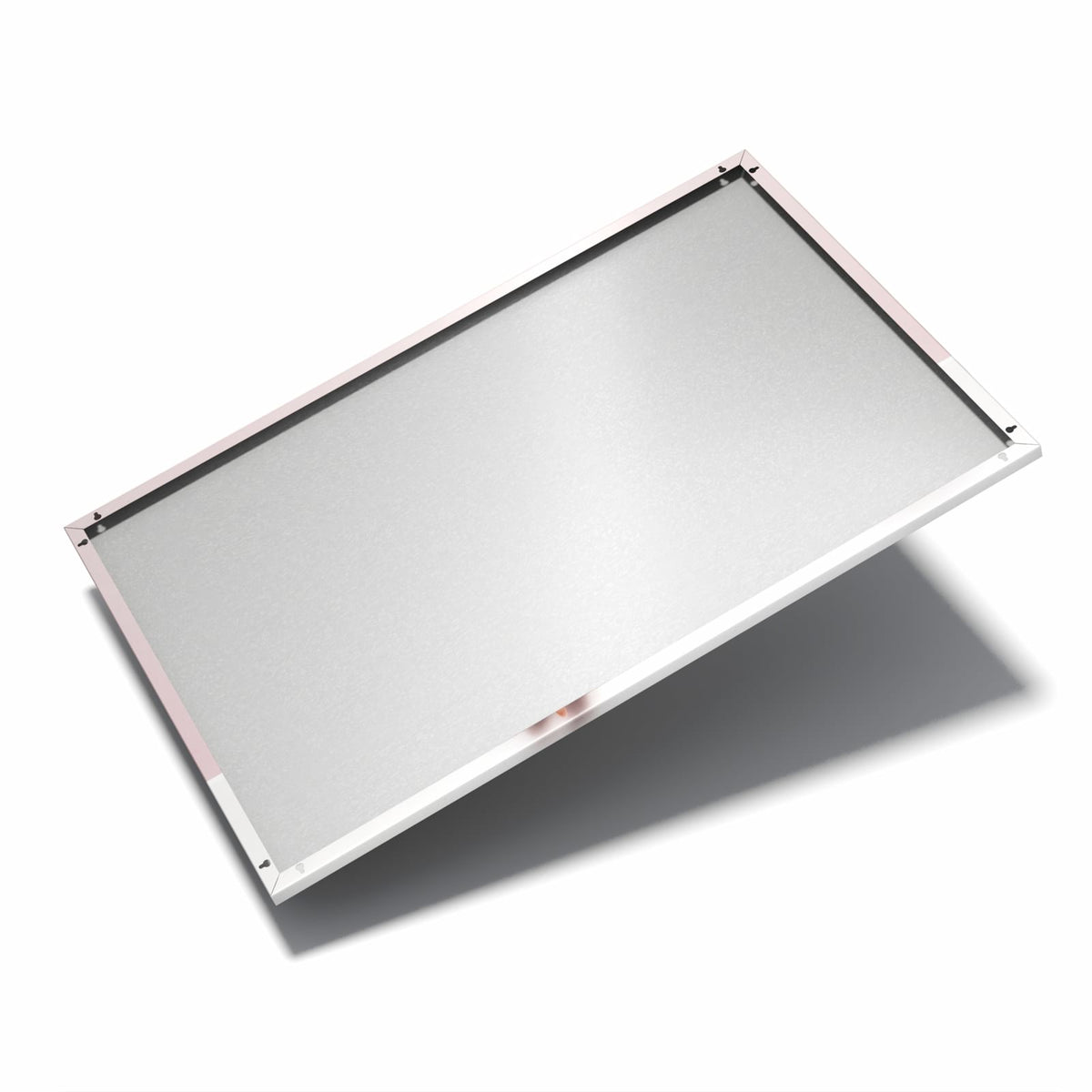 Nur 7 mm – liegt eng an der Wand – Metall Magnettafel - Weimaraner Welpe