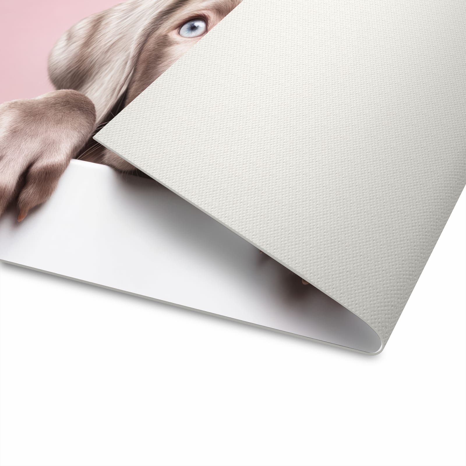 Farbbeständiger waschbarer Küchenläufer mit Motiv Niedlicher Welpe in der Unterseite