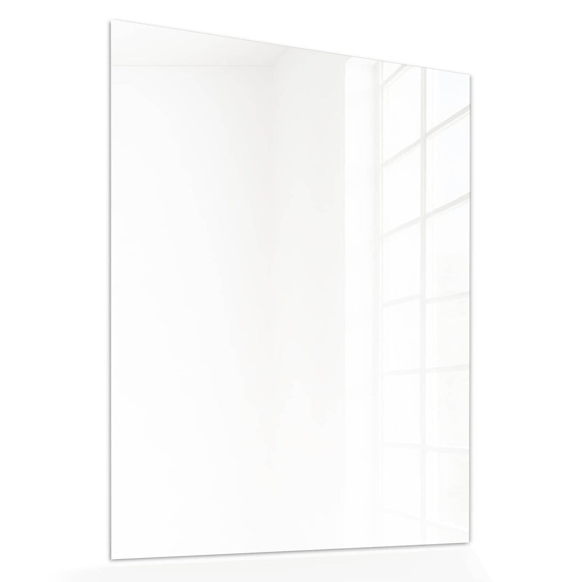 Echtglas, 4 mm – kein Acryl, keine Folie – Wandbild - Weisser Hintergrund - Hochformat